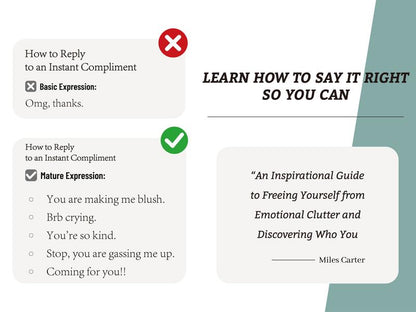Say It Right, Every Time - Official Book