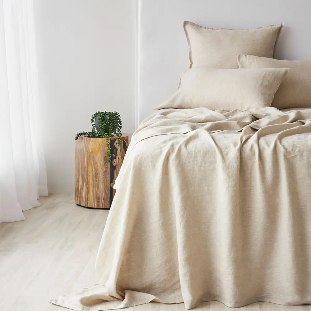 Alvina - 100% Natural Linen Bedset