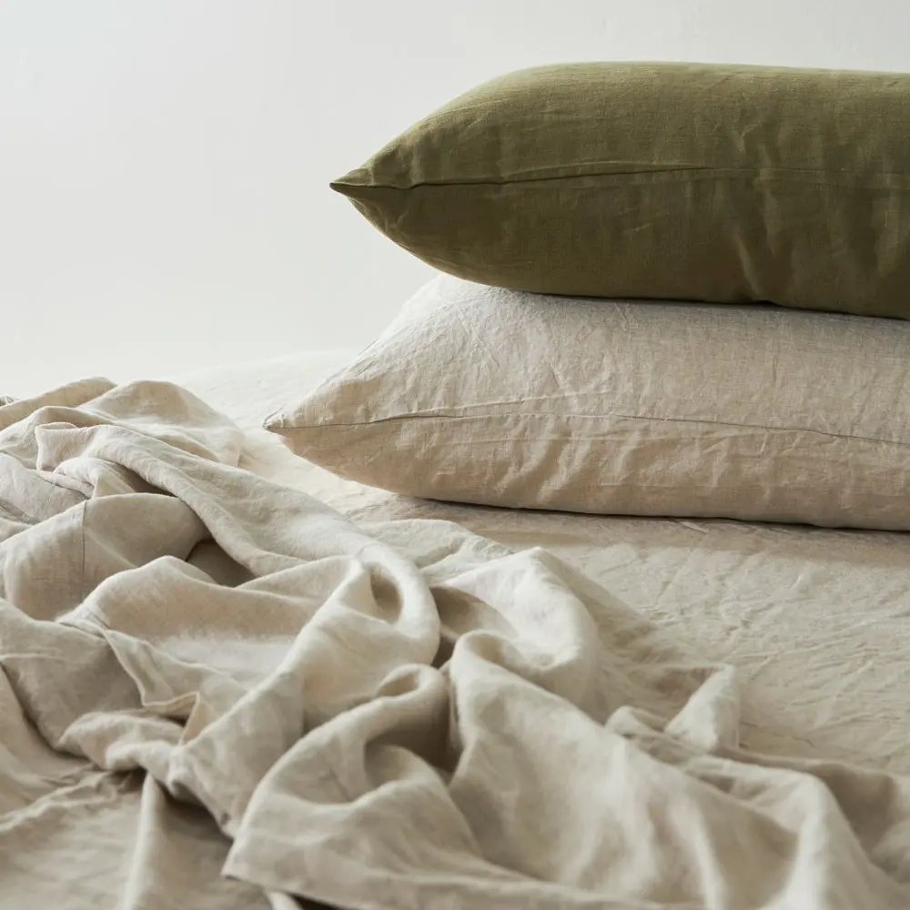 Alvina - 100% Natural Linen Bedset