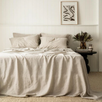 Alvina - 100% Natural Linen Bedset