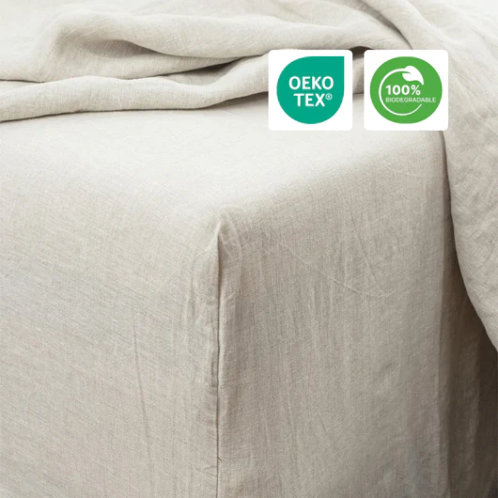 Alvina - 100% Natural Linen Bedset