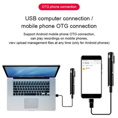 Pencil Digital Voice Recorder - Advanced MP3 (1GB Capacity)