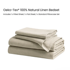 Alvina - 100% Natural Linen Bedset