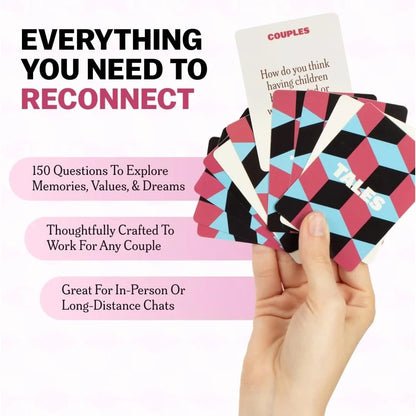 150pcs Conversation Starter Cards (Couples Edition)