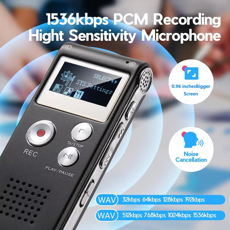 Wireless Mini Voice Recorder