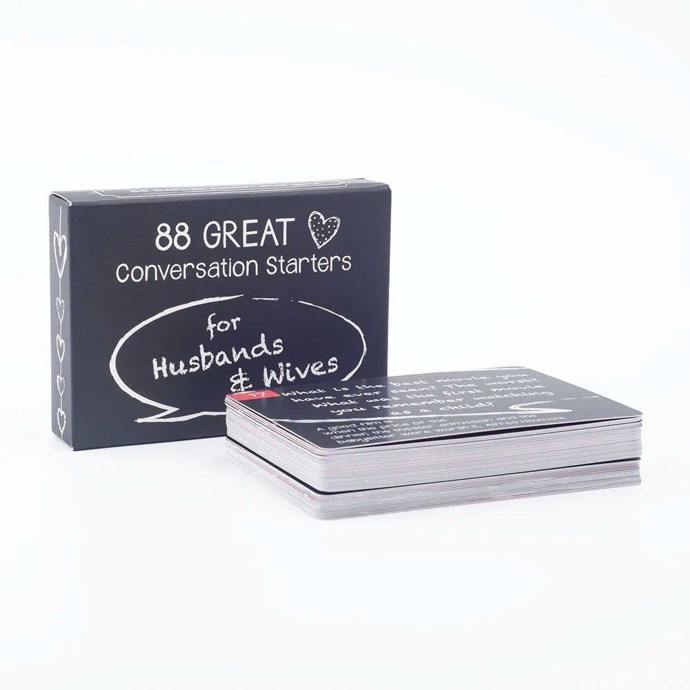 88 Conversation Starters Cards (Family & Couples)