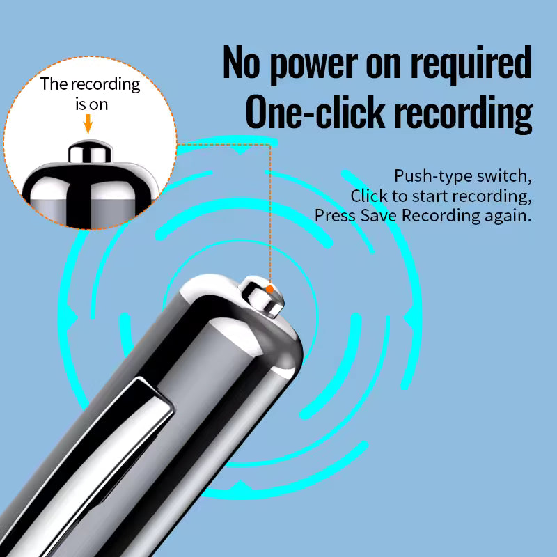 Pencil Digital Voice Recorder (1GB Capacity)