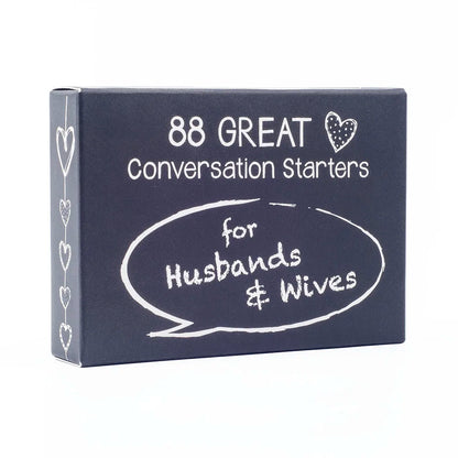 88 Conversation Starters Cards (Family & Couples)