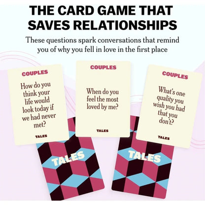 150pcs Conversation Starter Cards (Couples Edition)