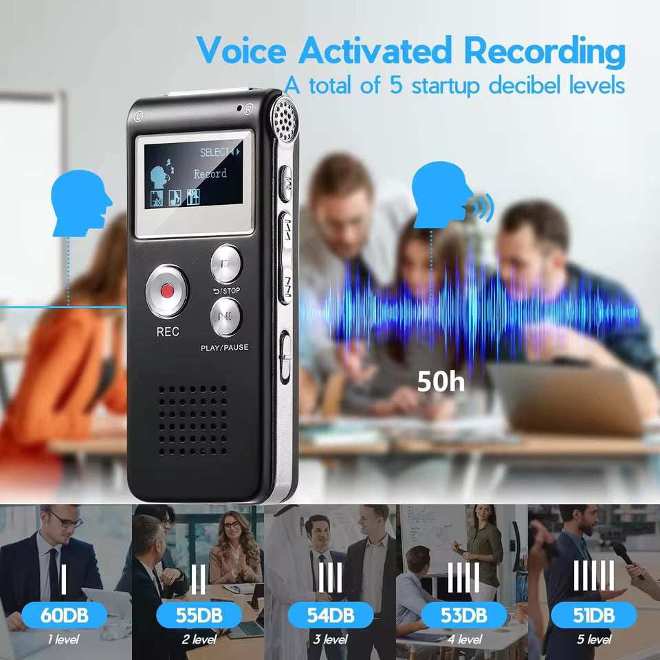 Wireless Mini Voice Recorder