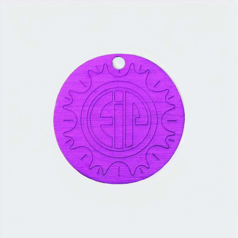 Tesla Purple Energy Healing Small Disc